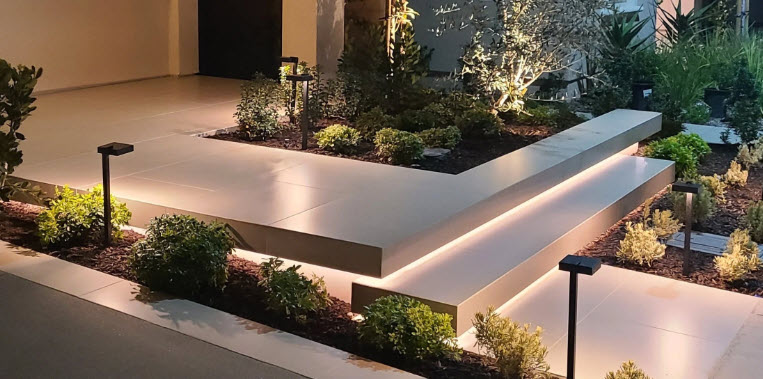 Modern landscape and architectural lighting
